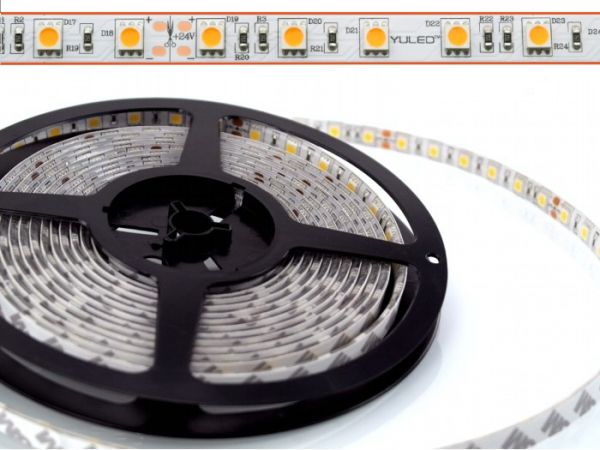 LED Flex Stripe 5m 5050 SMD 60LEDs/m 24V 4390K IP22 1360lm/m SuperBRIGHT