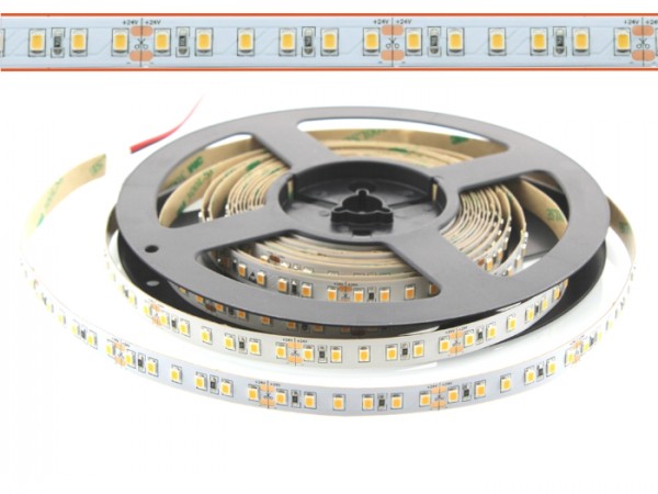 LED Flex Stripe 5m FULL Spectrum CRI>97 2835 SMD 120LEDs/m 24V 2700K 1515lm/m