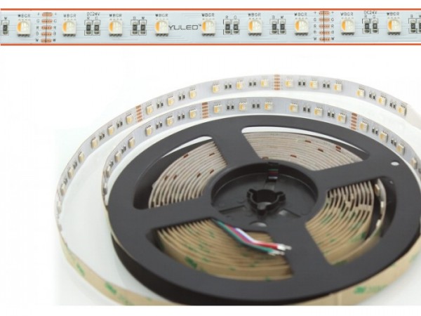 LED Flex Stripe 5m RGBW-XC 60x 4-in1 LEDs/m RGB+warmweiss 24V