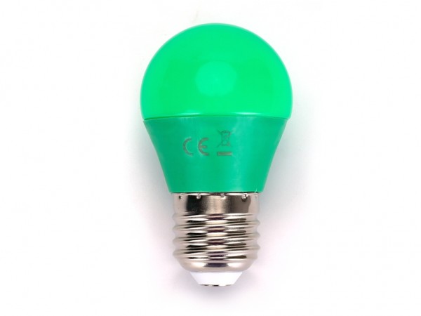 LED Leuchtmittel A5 G45 4W E27 Grün