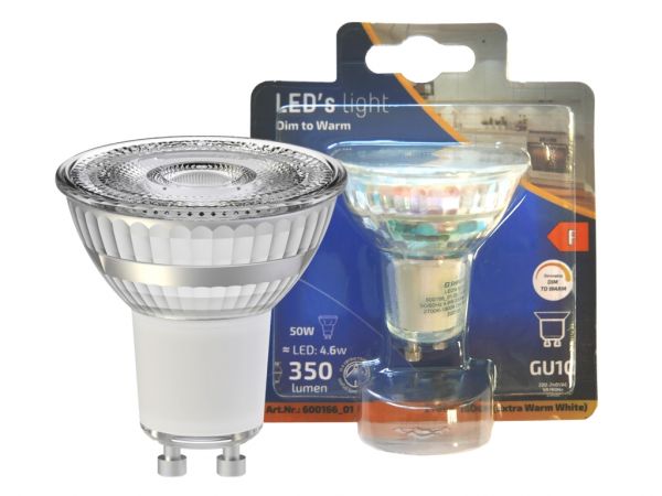 LED Leuchtmittel GU10 dim-to-warm 4