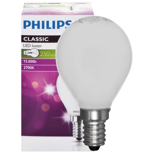LED Leuchtmittel Kugel matt
