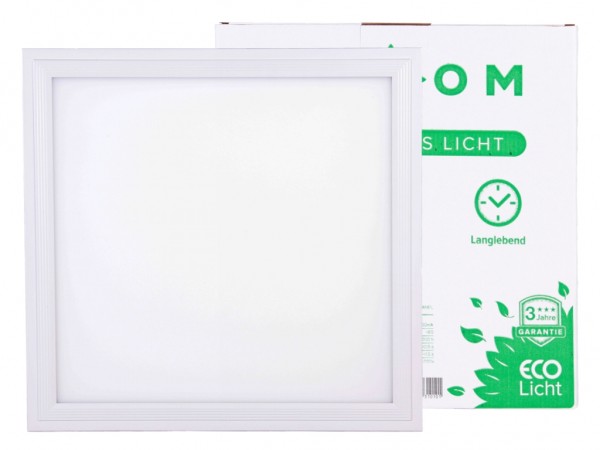 LED Panel 295x295x9mm 18W 1440lm 4000K CRI Ra>80 inkl. Netzteil
