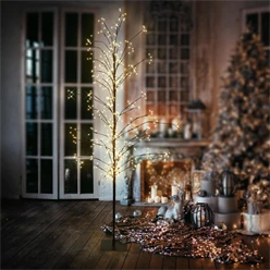 LED Weihnachtsdeko Baum 180 cm mit 480 warmweißen LEDs 596