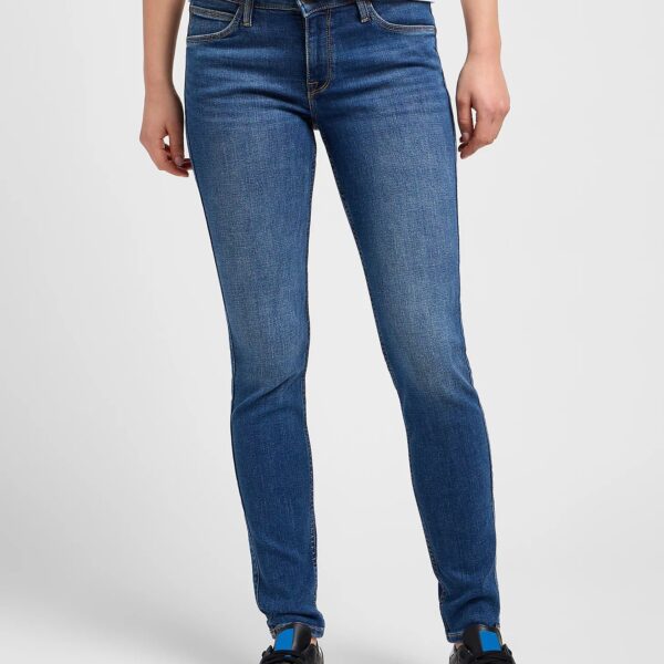 Lee Scarlett Skinny Jeans - Dunkel Aberdeen - Größe 33/30 Vertaald