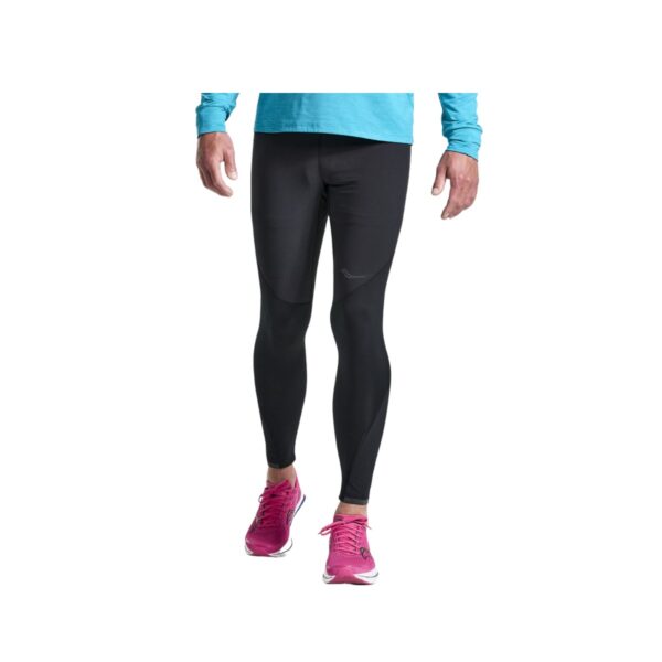 Leggings Saucony Boulder Wind Tight Schwarz