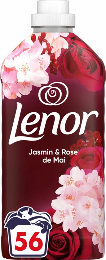 Lenor Weichspüler Jasmin & Rose de Mai 56 Waschgänge 1176 ml Wohnen & Kochen