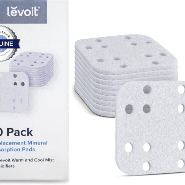 Levoit 10er-Pack Entkalkungspads für die Luftbefeuchter OasisMist 450S und LV 600S Zubehör