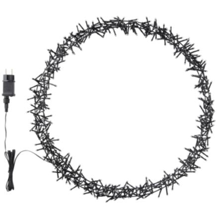 Lichtergirlande mit 500 warmweißen LED-Lichtern - 58 x 7 x 58 cm - 3M Cord Length Weihnachten
