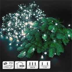 Lichterkette LED mit 480 LEDs Kaltweiß 596
