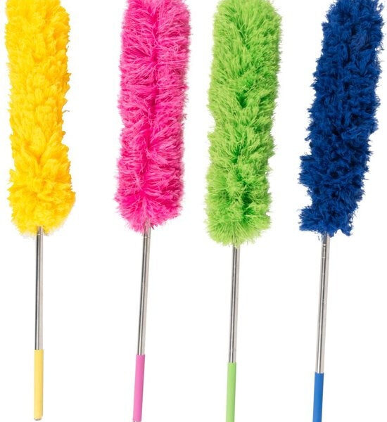 Lifetime Clean Teleskop Kehrschaufel - Kehrschaufel mit Teleskopstiel - Ausziehbar von 80-280CM - Kehrschaufel - Kunststoff