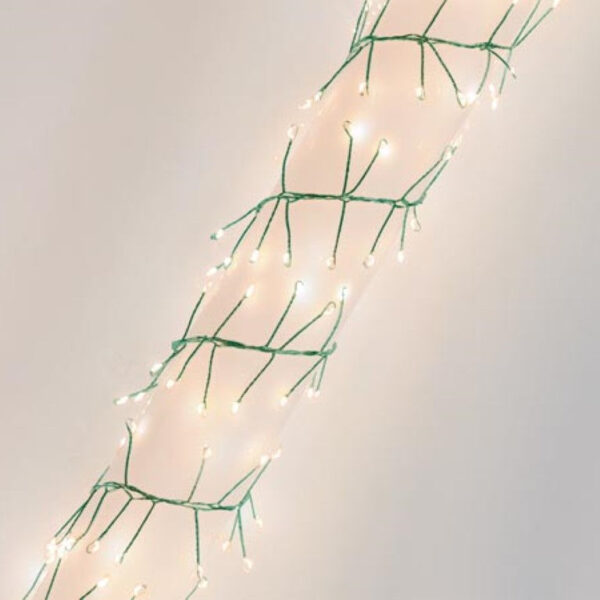 Light Creations Cluster Beleuchtung - 6M - 600 LED - Weiß Weihnachten