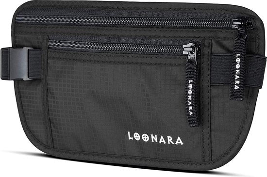 loonara Reise-Hüfttasche - mit Geheimfach - 13