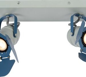 Lucide PICTO - Deckenstrahler für Kinderzimmer - 2xGU10 - Blau Wohnen & Kochen