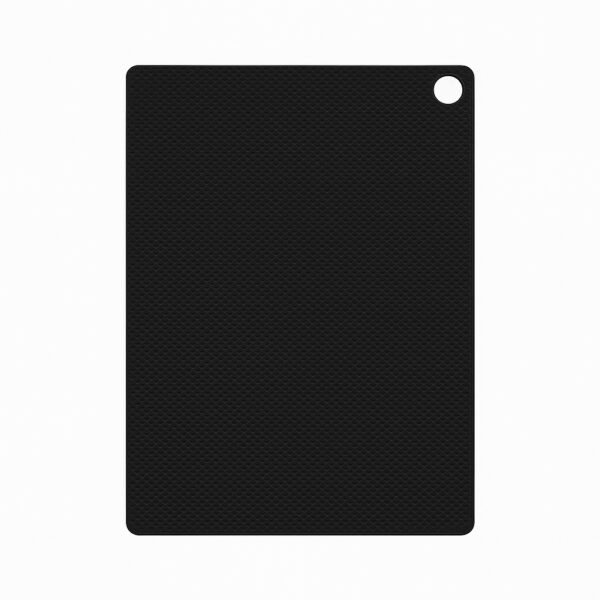 LUFT Rechteckiger Induktionsschutz - Hitzebeständig bis 280 ºC - Geeignet für Booster-Funktion - 25 x 35 cm - Schwarz Wohnen & Kochen