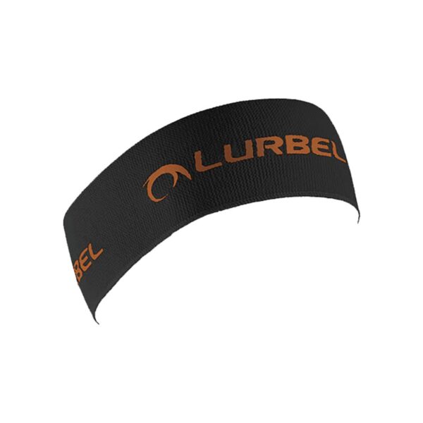 Lurbel Band Narrow Stirnband Schwartz Orange Kappen und Visiere