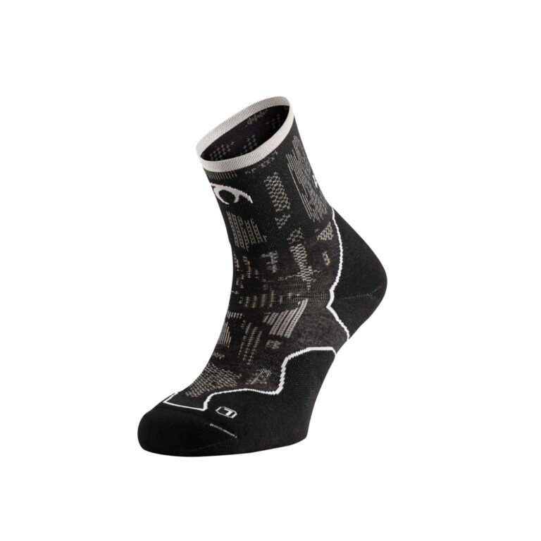 Lurbel Challenge Blur Four Socken Schwarz Grau