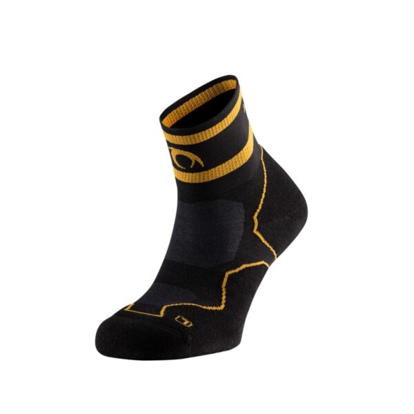 Lurbel Desafio Spirit Four Schwarze Gelbe Socken