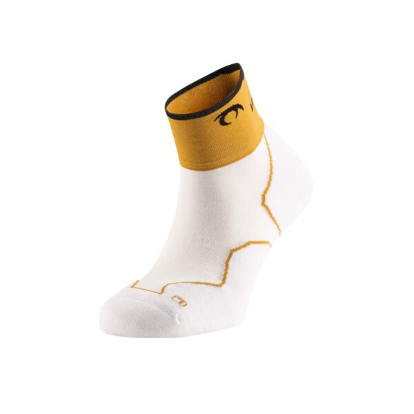 Lurbel Desafio Three Socken Weiß Gelb