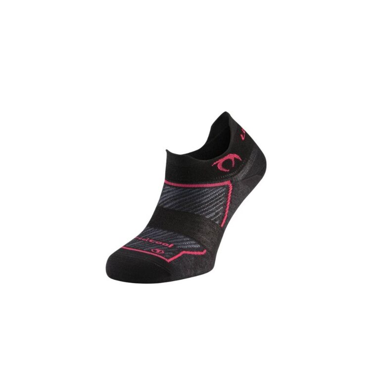 Lurbel Race Two Socken Schwarz Rosa