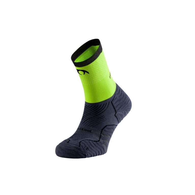 Lurbel Tiwar Five Socken Dunkelgrau Pistaziengrün