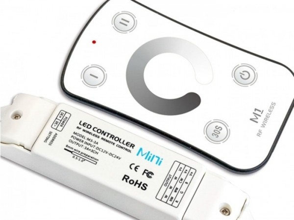 M1-3A LED Dimmer Controller Funk Set 1x3A