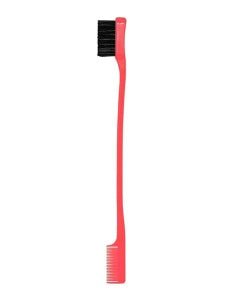 Magic Doppelseitige Edgebürste und Kamm - Rosa Tools