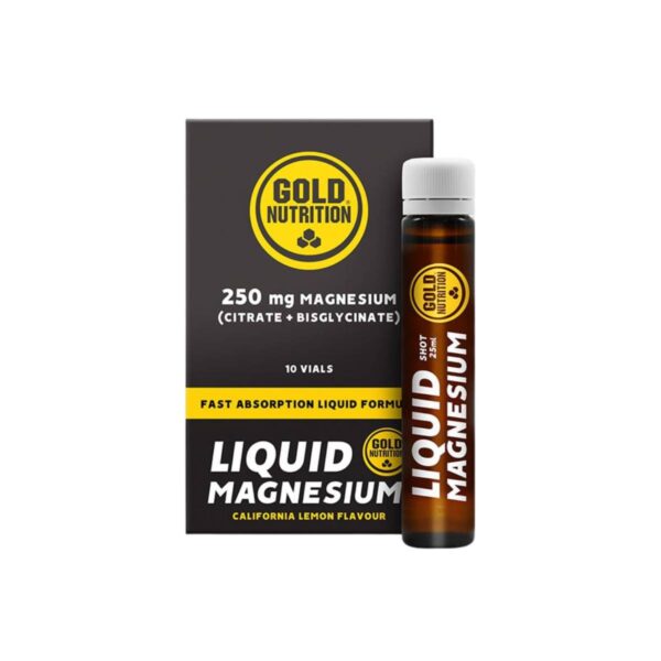 Magnesium GoldNutrition 250mg (10x25ml) Sporternährung
