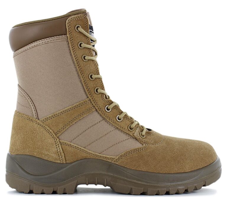 MAGNUM Centurion 8.0 SZ Sidezip - Herren Tactical Boots Einsatz Stiefel Braun M801385-087