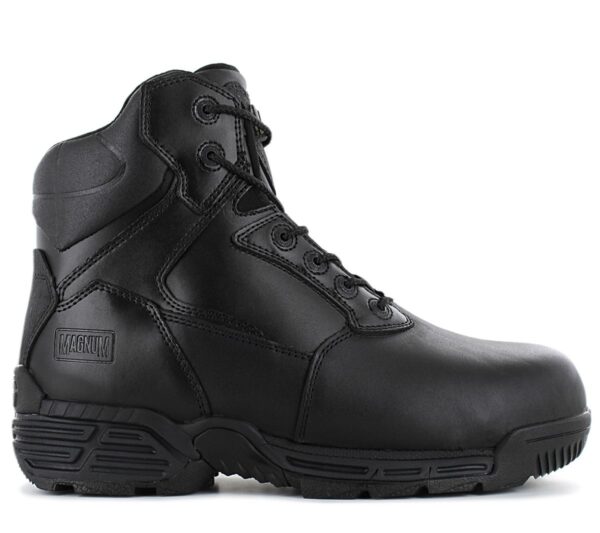 MAGNUM Stealth Force 6.0 Leather S3 - Herren Einsatzstiefel Sicherheitsstiefel Boots Schwarz M801429-021