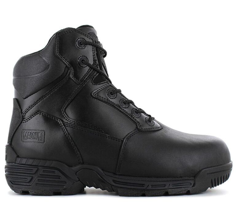 MAGNUM Stealth Force 6.0 Leather S3 - Herren Einsatzstiefel Sicherheitsstiefel Boots Schwarz M801429-021