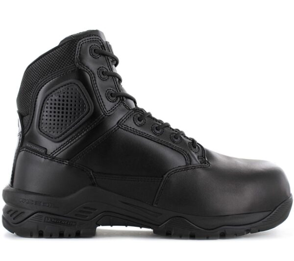 MAGNUM Strike Force 6.0 Leather S3 - Herren Sicherheitsstiefel Sicherheitsschuhe Schwarz M801550-021