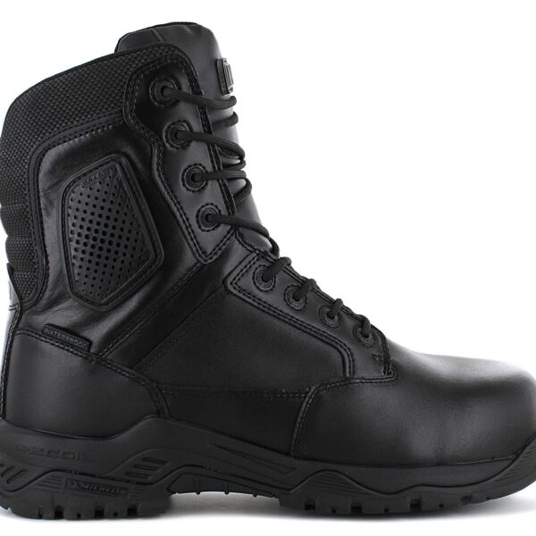 MAGNUM Strike Force 8.0 Leather S3 - Herren Sicherheitsstiefel Sicherheitsschuhe Schwarz M801551-021