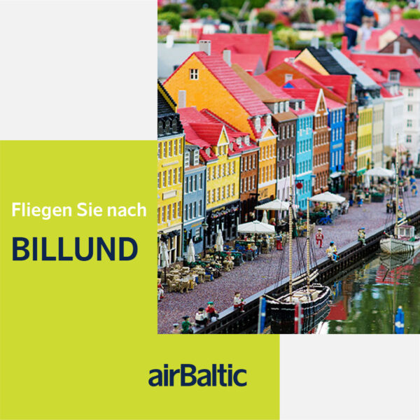 Vilnius - Billund travel
