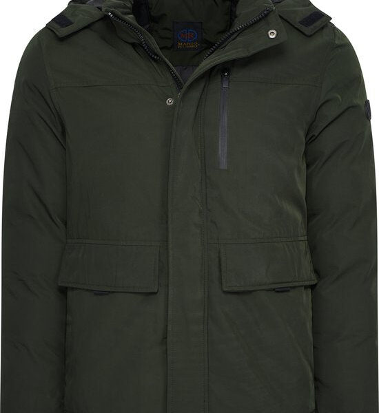 Mario Russo Parka Arctic Jacket - Jacke Männer - Winterjacke Männer - Wasserabweisend - Winddicht - Grün - 3XL Kleidung