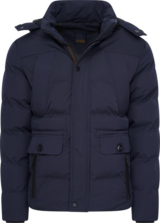 Mario Russo Ranger Jacket - Jacke Herren - Winterjacke Herren - Wasserabweisend - Winddicht - Navy - XXL Kleidung