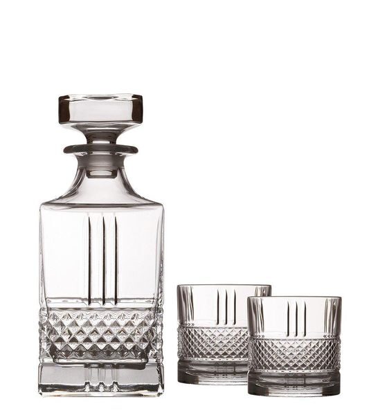 Maxwell & Williams - Dreiteiliges Whisky-Set - transluzent - 18