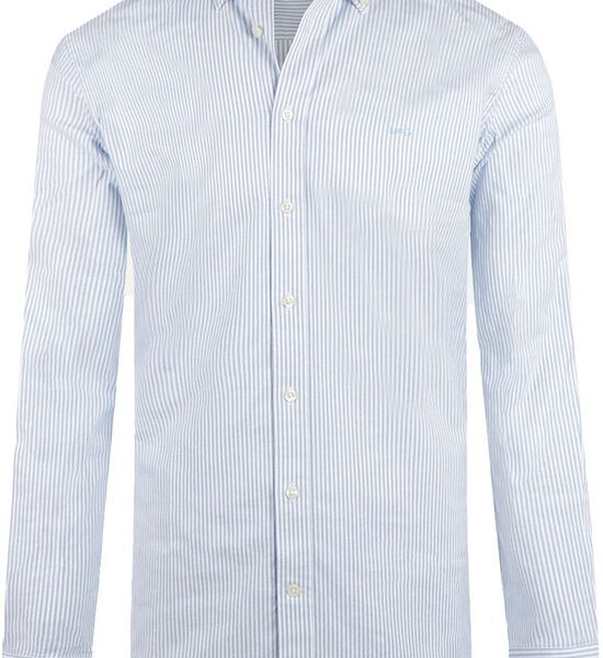 McGregor Hemd Oxford Streifen Hellblau - Größe XL - Männer - Hemden Casual Kleidung