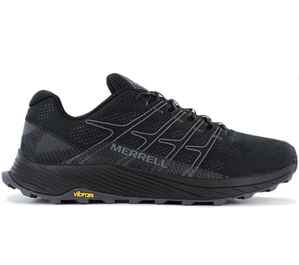 Merrell MOAB Flight - Herren Trail-Running Schuhe Wanderschuhe Schwarz J067533 Laufschuhe