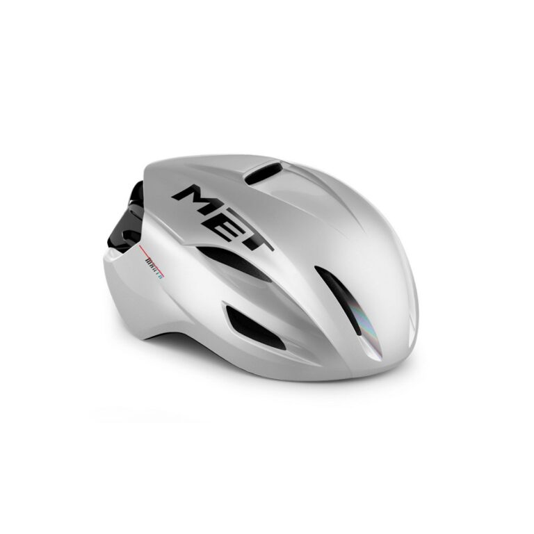 MET Manta MIPS Weiß glänzender Helm