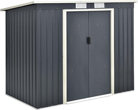 Metall-Gartenhaus M - 213 × 130 × 173cm Haus & Garten
