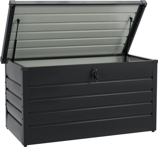 Metall-Lagerbox / Kissenbox Limani - 380 Liter - Anthrazit Haus & Garten