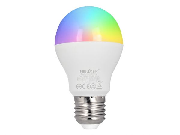 MI-014 LED Leuchtmittel E27 230V RGB-CCT 6W 550lm 2