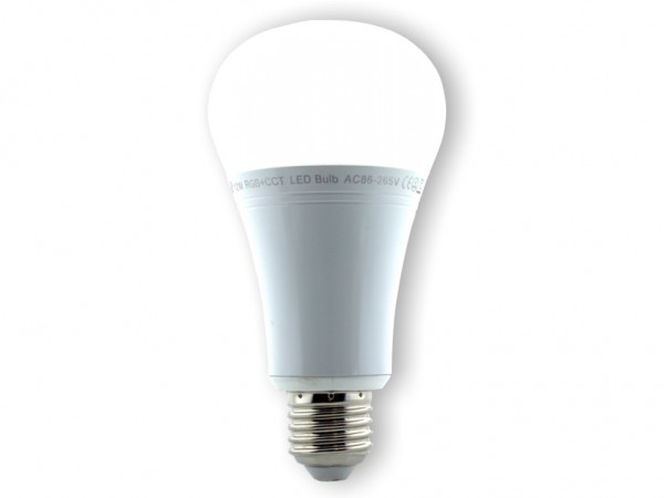 MI-105 LED Leuchtmittel E27 230VAC RGB-CCT 12W 1100lm RF