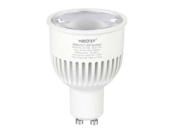 MI-106 LED Leuchtmittel GU10 230V RGB-CCT 6W 2