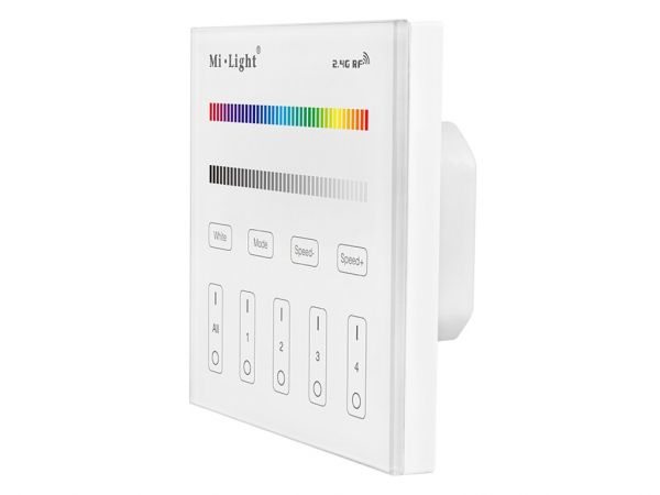 MI-T3 LED Wandcontroller 4-Kanal RGBW 4 Zonen 2