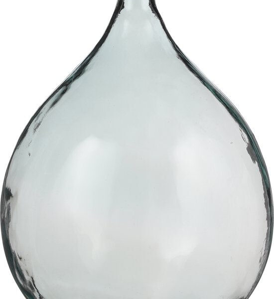 Mica Decorations Americo Terrarium Vase - H56 x Ø40 cm - Recyceltes Glas - Transparent Wohnen & Kochen