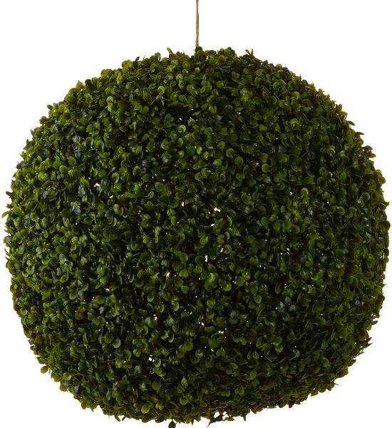 Mica Decorations Buchsbaum Zwiebel Künstliche Pflanze für draußen hängend - Ø45 cm - Grün Haus & Garten