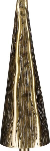 Mica Decorations Cezar Dekoration Weihnachtsbaum - H36 x Ø9 cm - Aluminium - Gold Weihnachten