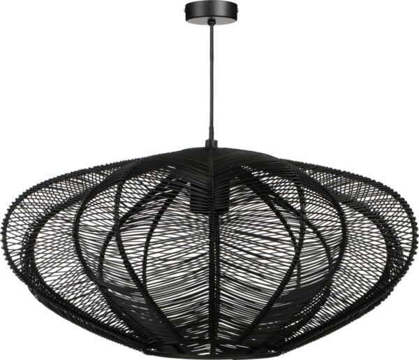 Mica Decorations Kanti Pendelleuchte - H20 x Ø41 cm - Metall - Schwarz Wohnen & Kochen